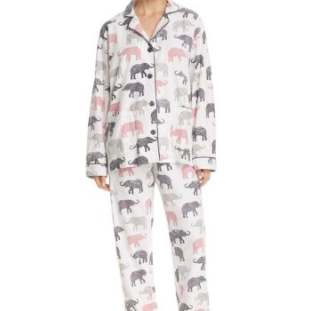 PJ Salvage elephant pajama set